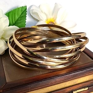 SALE!! Stacked Oversized Bangle